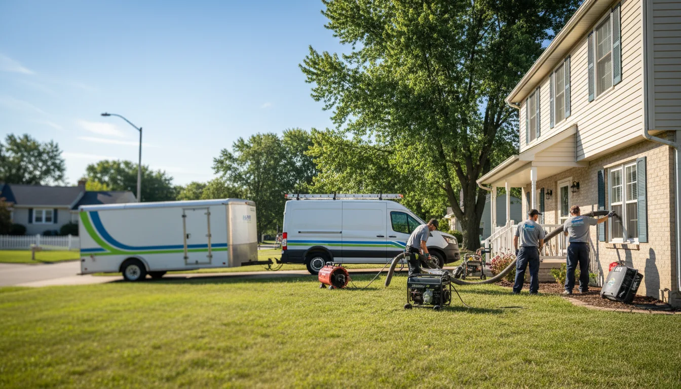 Flooded Basement Restoration And Cleanup With Repair in Otto, NC near me